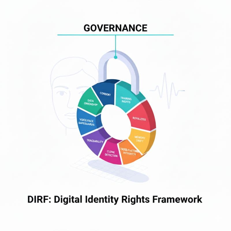 Building Trust in Agentic AI with the Digital Identity Rights Framework (DIRF)